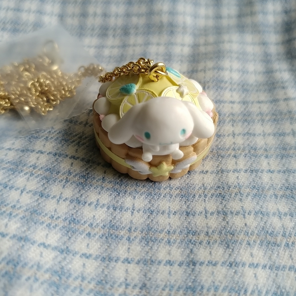 Sanrio sweets blind box necklace - Cinnamoroll lemon cake